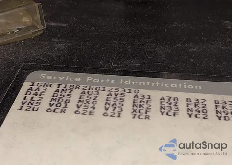 1987 Chevrolet Blazer S10 from USA, damaged, VIN 1GNCT18R2H0125310